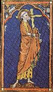 unknow artist The apostle Peter, from Oscottpsaltaren painting